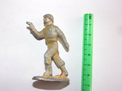 Soldat avec pistolet figurine - pistolet,