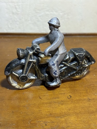 Moto noire motard bleu aludo - noire,