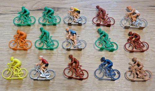 Lot cyclistes tour - du, de